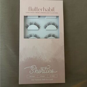 FlutterHabit Shorties Faux Mink Eyelash Clusters